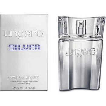 Emanuel Ungaro Men's Ungaro Silver EDT 3.0 oz - Luxurious Fragrance Available Online in Hong Kong & China