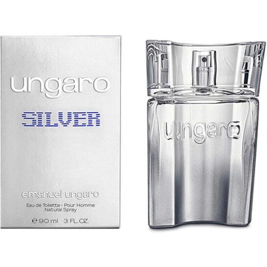 Emanuel Ungaro Men's Ungaro Silver EDT 3.0 oz Fragrances (Wholesale) - Luxurious Fragrance Available Online in Hong Kong & China