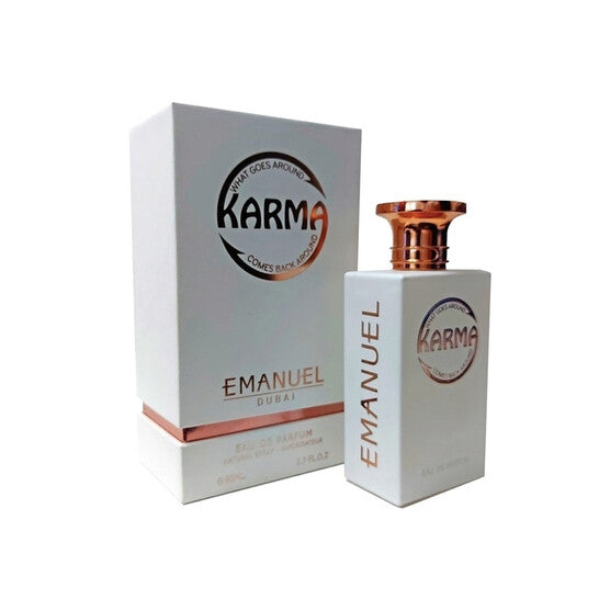 Emanuel Unisex Karma White EDP 2.7 oz Fragrances (Wholesale) - Luxurious Fragrance Available Online in Hong Kong & China