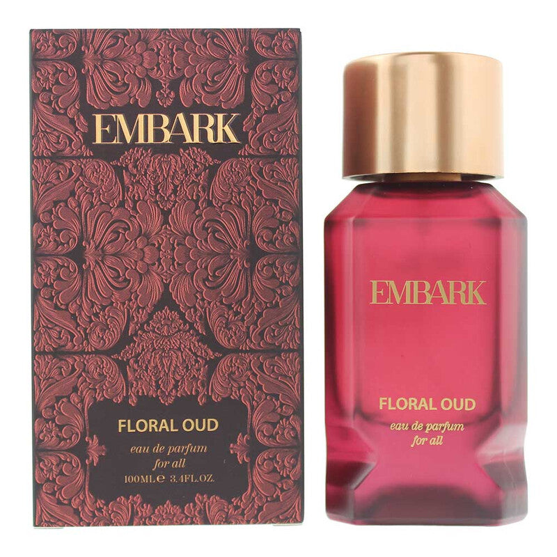 Embark Unisex Floral Oud EDP 3.4 oz Fragrances (Wholesale) - Luxurious Fragrance Available Online in Hong Kong & China