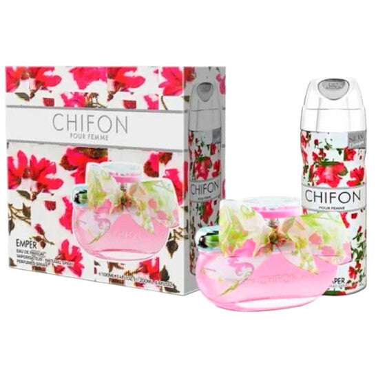Emper Ladies Chifon Gift Set Fragrances - Luxurious Fragrance Available Online in Hong Kong & China