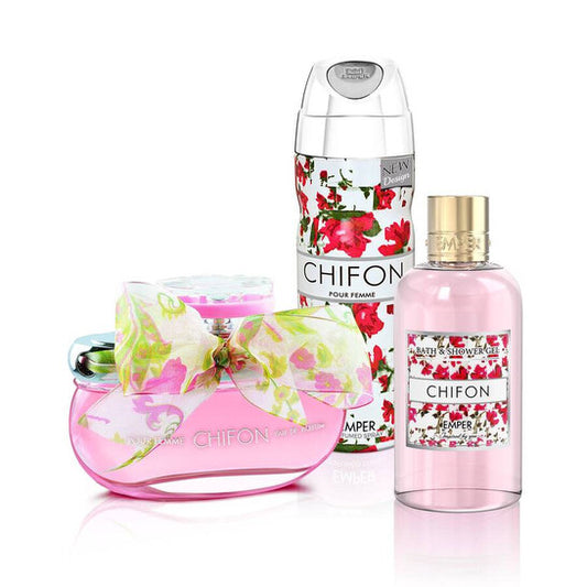 Emper Ladies Chifon Gift Set Fragrances - Luxurious Fragrance Available Online in Hong Kong & China