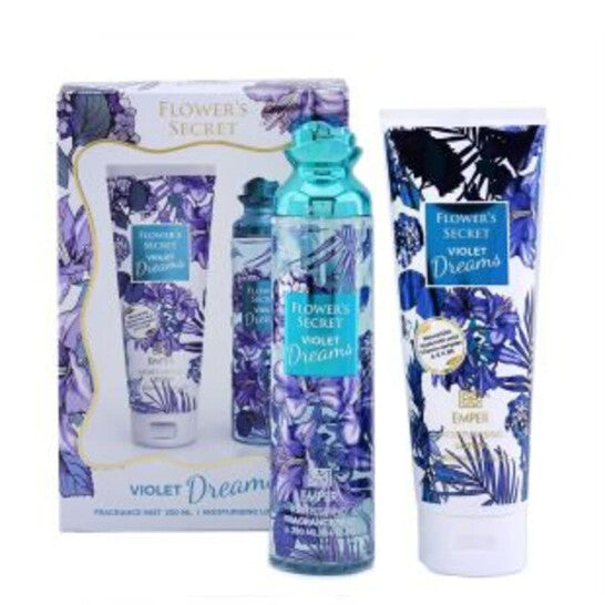 Emper Ladies Flowers Secret Violet Dreams Gift Set Fragrances (Wholesale) - Luxurious Fragrance Available Online in Hong Kong & China