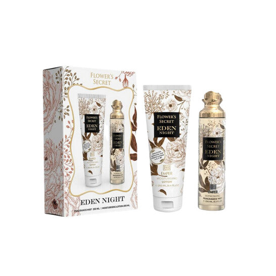 Emper Ladies Flowers Sercret Eden Night Gift Set Fragrances - Luxurious Fragrance Available Online in Hong Kong & China