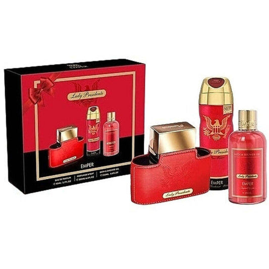 Emper Ladies Lady Presidente Gift Set Fragrances (Wholesale) - Luxurious Fragrance Available Online in Hong Kong & China