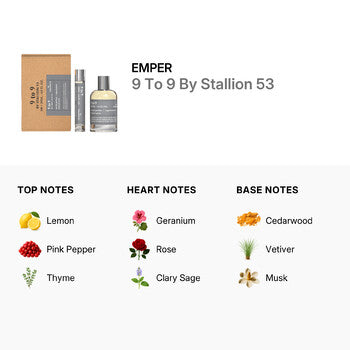 Emper Men's 9 To 9 By Stallion 53 Gift Set Fragrances (Wholesale) - Luxurious Fragrance Available Online in Hong Kong & China