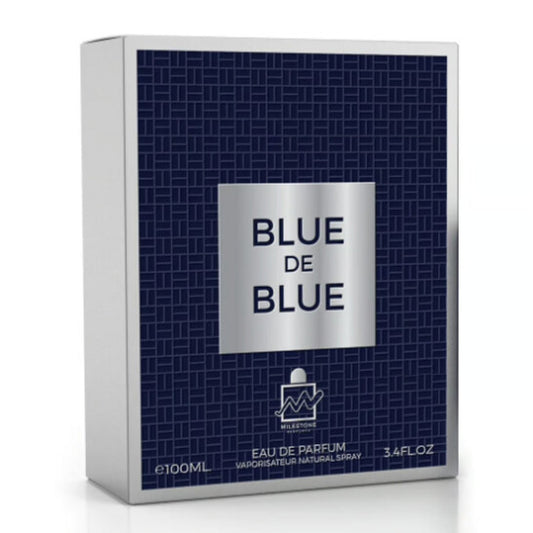 Milestone Men's Blue De Blue EDP Spray 3.4 oz Fragrances - Luxurious Fragrance Available Online in Hong Kong & China