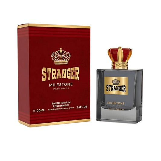 Milestone Men's Stranger EDP Spray 3.4 oz Fragrances - Luxurious Fragrance Available Online in Hong Kong & China