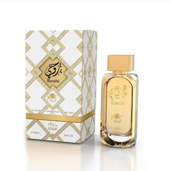 Emper Unisex Al Fares Roohi Gold EDP Spray 3.4 oz Fragrances (Wholesale) - Luxurious Fragrance Available Online in Hong Kong & China
