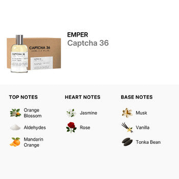 Emper Unisex Captcha 36 EDP Spray 3.4 oz (Wholesale) - Luxurious Fragrance Available Online in Hong Kong & China