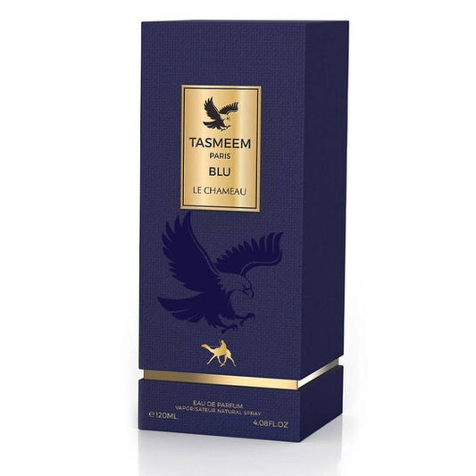 Emper Unisex Le Chameau Tasmeen Paris Blue EDP 4 oz Fragrances - Luxurious Fragrance Available Online in Hong Kong & China