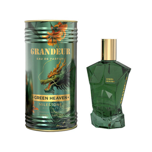 Emper Unisex Milestone Grandeur Green Heaven EDP Spray 3.4 oz Fragrances (Wholesale) - Luxurious Fragrance Available Online in Hong Kong & China