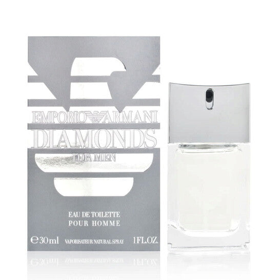 Emporio Armani Men's Diamonds EDT Spray 1 oz Fragrances - Luxurious Fragrance Available Online in Hong Kong & China
