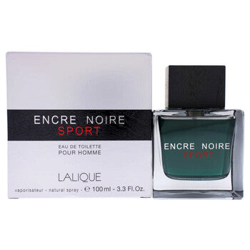 Lalique Encre Noire Sport / Lalique EDT Spray 3.3 oz (100 ml) (m) - Luxurious Fragrance Available Online in Hong Kong & China