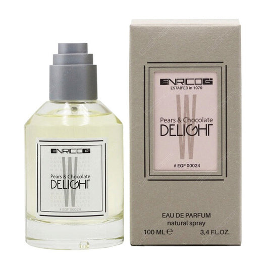 Enrico Gi Unisex Pears & Chocolate Delight EDP Spray 3.4 oz - Luxurious Fragrance Available Online in Hong Kong & China