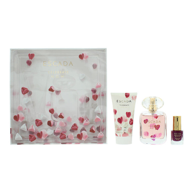 Escada Ladies Celebrate N.O.W Celebrate Gift Set Fragrances - Luxurious Fragrance Available Online in Hong Kong & China