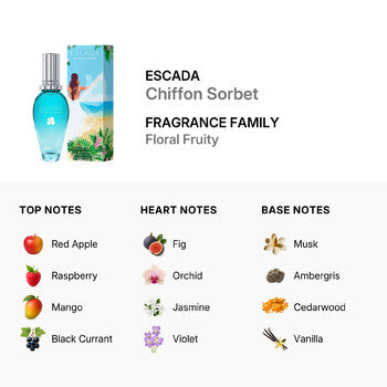 Escada Ladies Chiffon Sorbet EDT Spray 1.0 oz - Luxurious Fragrance Available Online in Hong Kong & China
