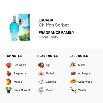 Escada Ladies Chiffon Sorbet Limited Edition EDT Spray 3.3 oz - Luxurious Fragrance Available Online in Hong Kong & China