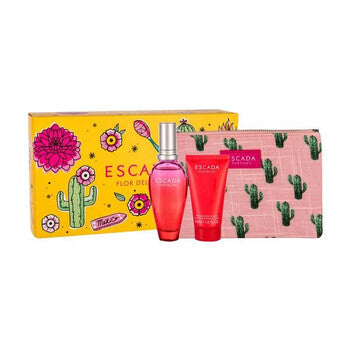 Escada Ladies Flor Del Sol Gift Set - Luxurious Fragrance Available Online in Hong Kong & China