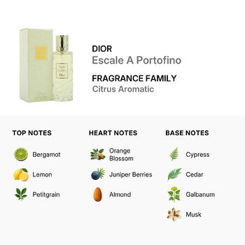 Dior Escale A Portofino by Christian for Women - 2.5 oz EDT Spray - Luxurious Fragrance Available Online in Hong Kong & China