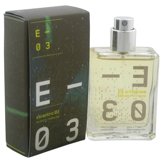Escentric Molecules Escentric 03 by Escentric Molecules for Unisex - 1.0 oz EDT Spray (Refill) - Luxurious Fragrance Available Online in Hong Kong & China
