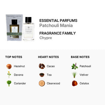 Essential Parfums Unisex Patchouli Mania EDP Spray 3.4 oz (Wholesale) - Luxurious Fragrance Available Online in Hong Kong & China