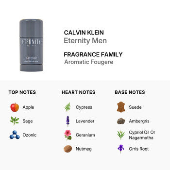 Calvin Klein Eternity Men by Calvin Klein Deodorant Stick 2.6 oz (m) - Luxurious Fragrance Available Online in Hong Kong & China