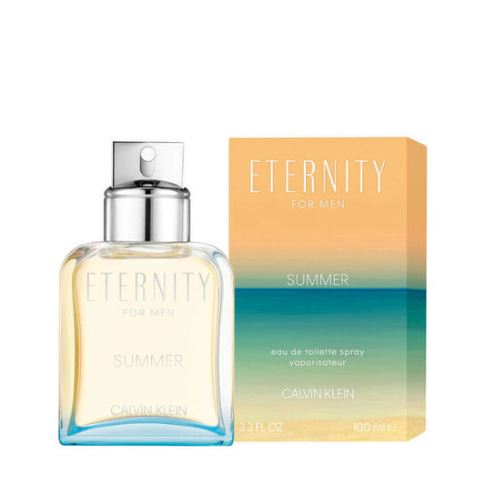 Calvin Klein Eternity Summer Men / Calvin Klein EDT Spray 3.4 oz 2019 Edition (100 ml) (m) - Luxurious Fragrance Available Online in Hong Kong & China