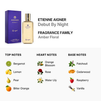 Etienne Aigner Ladies Debut By Night EDP 1.0 oz (Wholesale) - Luxurious Fragrance Available Online in Hong Kong & China