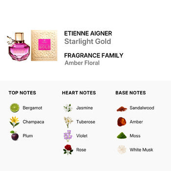 Etienne Aigner Ladies Starlight Gold EDP Spray 3.4 oz (Wholesale) - Luxurious Fragrance Available Online in Hong Kong & China