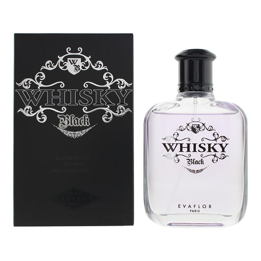 Evaflor Men's Whisky Black EDT Spray 3.4 oz Fragrances - Luxurious Fragrance Available Online in Hong Kong & China