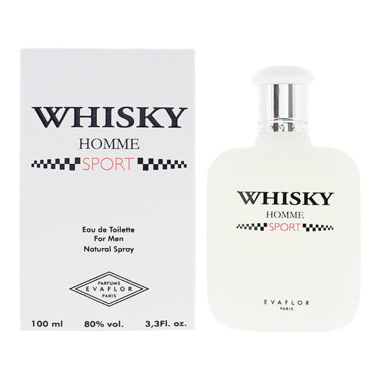 Evaflor Men's Whisky Homme Sport EDT Spray 3.4 oz Fragrances - Luxurious Fragrance Available Online in Hong Kong & China