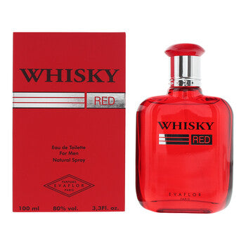 Evaflor Men's Whisky Red EDT Spray 3.4 oz Fragrances (Wholesale) - Luxurious Fragrance Available Online in Hong Kong & China