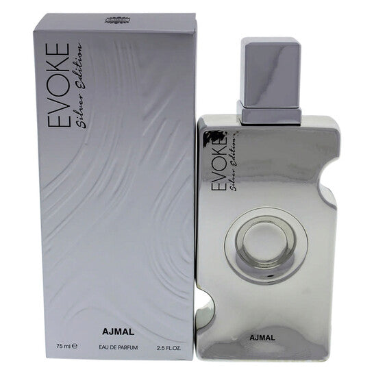 Ajmal Evoke Silver Edition by Ajmal for Women - 2.5 oz EDP Spray - Luxurious Fragrance Available Online in Hong Kong & China