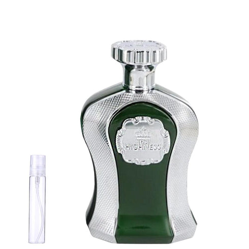 Afnan His Highness Green Eau de Parfum for Men - premium fragrance for sophisticated tastes.