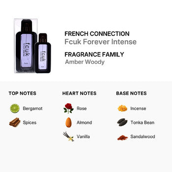 French Connection Fcuk Forever Intense by French Connection UK for Men - 3.4 oz EDT Spray (Wholesale) - Luxurious Fragrance Available Online in Hong Kong & China