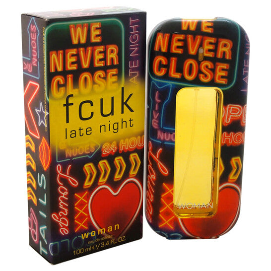 French Connection Fcuk Late Night by French Connection UK for Women - 3.4 oz EDT Spray (Wholesale) - Luxurious Fragrance Available Online in Hong Kong & China