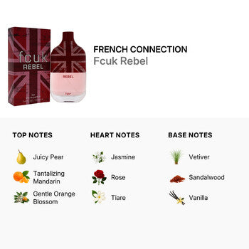 French Connection Fcuk Rebel by French Connection UK for Women - 3.4 oz EDP Spray (Wholesale) - Luxurious Fragrance Available Online in Hong Kong & China