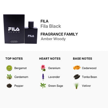 Fila Black by Fila for Men - 3.4 oz EDT Spray (Wholesale) - Luxurious Fragrance Available Online in Hong Kong & China