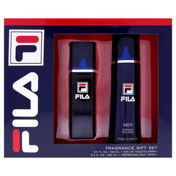 Fila by Fila for Men - 3.4 oz EDT Spray, 8.4 oz Body Spray - Luxurious Fragrance Available Online in Hong Kong & China