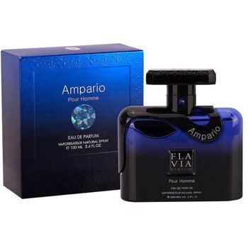 Flavia Men's Ampario Pour Homme EDP Spray 3.4 oz Fragrances (Wholesale) - Luxurious Fragrance Available Online in Hong Kong & China