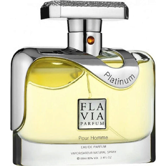 Flavia Men's Platinum Pour Homme EDP Spray 3.4 oz (Tester) Fragrances (Wholesale) - Luxurious Fragrance Available Online in Hong Kong & China