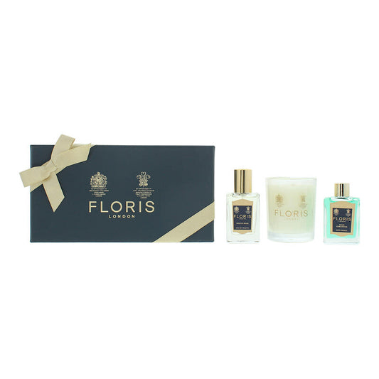 Floris Ladies Mini Rose Travel Collection Floris White Rose Gift Set Fragrances (Wholesale) - Luxurious Fragrance Available Online in Hong Kong & China