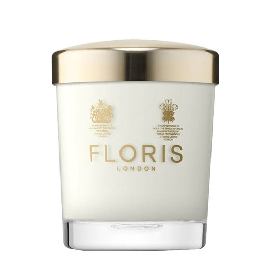 Floris - Scented Candle - Sandalwood & Patchouli 175g / 6oz - Luxurious Fragrance Available Online in Hong Kong & China