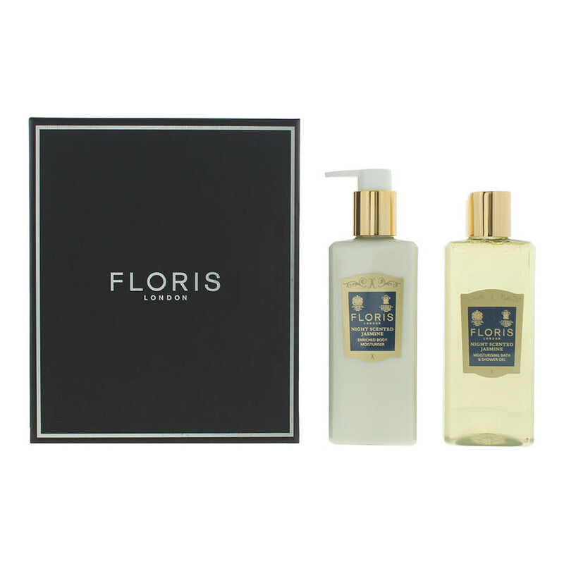 Floris Unisex Night Scented Jasmine Gift Set Fragrances (Wholesale) - Luxurious Fragrance Available Online in Hong Kong & China