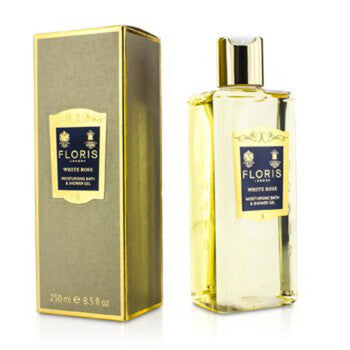 Floris - White Rose Moisturising Bath & Shower Gel 250ml/8.5oz - Luxurious Fragrance Available Online in Hong Kong & China