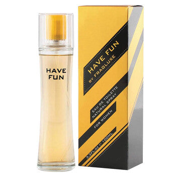 Fragluxe Ladies Have Fun EDT Spray 3.4 oz Fragrances (Wholesale) - Luxurious Fragrance Available Online in Hong Kong & China
