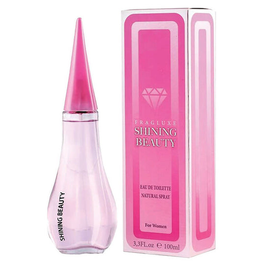 Fragluxe Ladies Shining Beauty EDT Spray 3.4 oz - Luxurious Fragrance Available Online in Hong Kong & China
