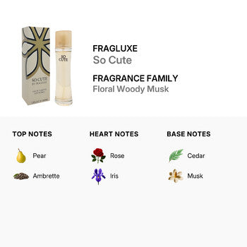 Fragluxe Ladies So Cute EDT Spray 3.4 oz (Wholesale) - Luxurious Fragrance Available Online in Hong Kong & China