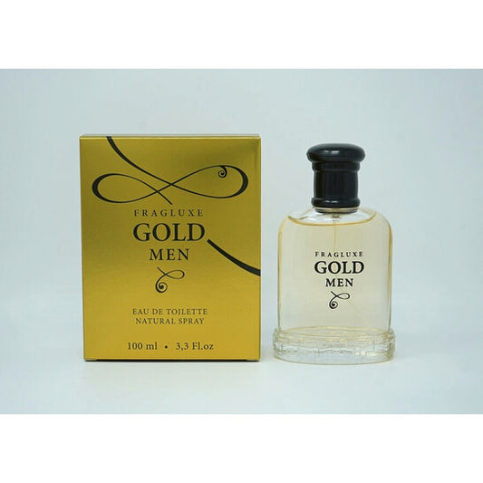 Fragluxe Men's Gold EDT Spray 3.3 oz - Luxurious Fragrance Available Online in Hong Kong & China